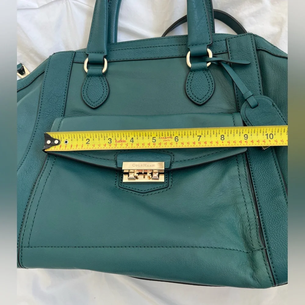 Cole Haan Teal Leather Satchel